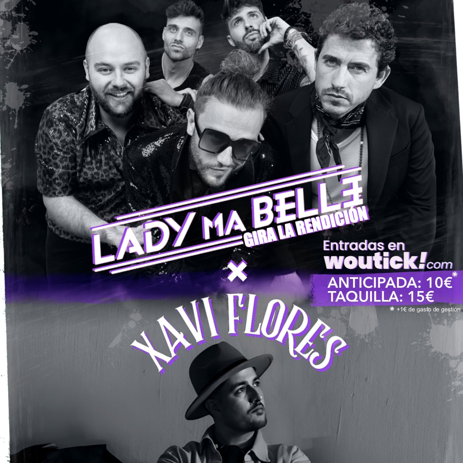 LADY MA BELLE en concierto en Barcelona