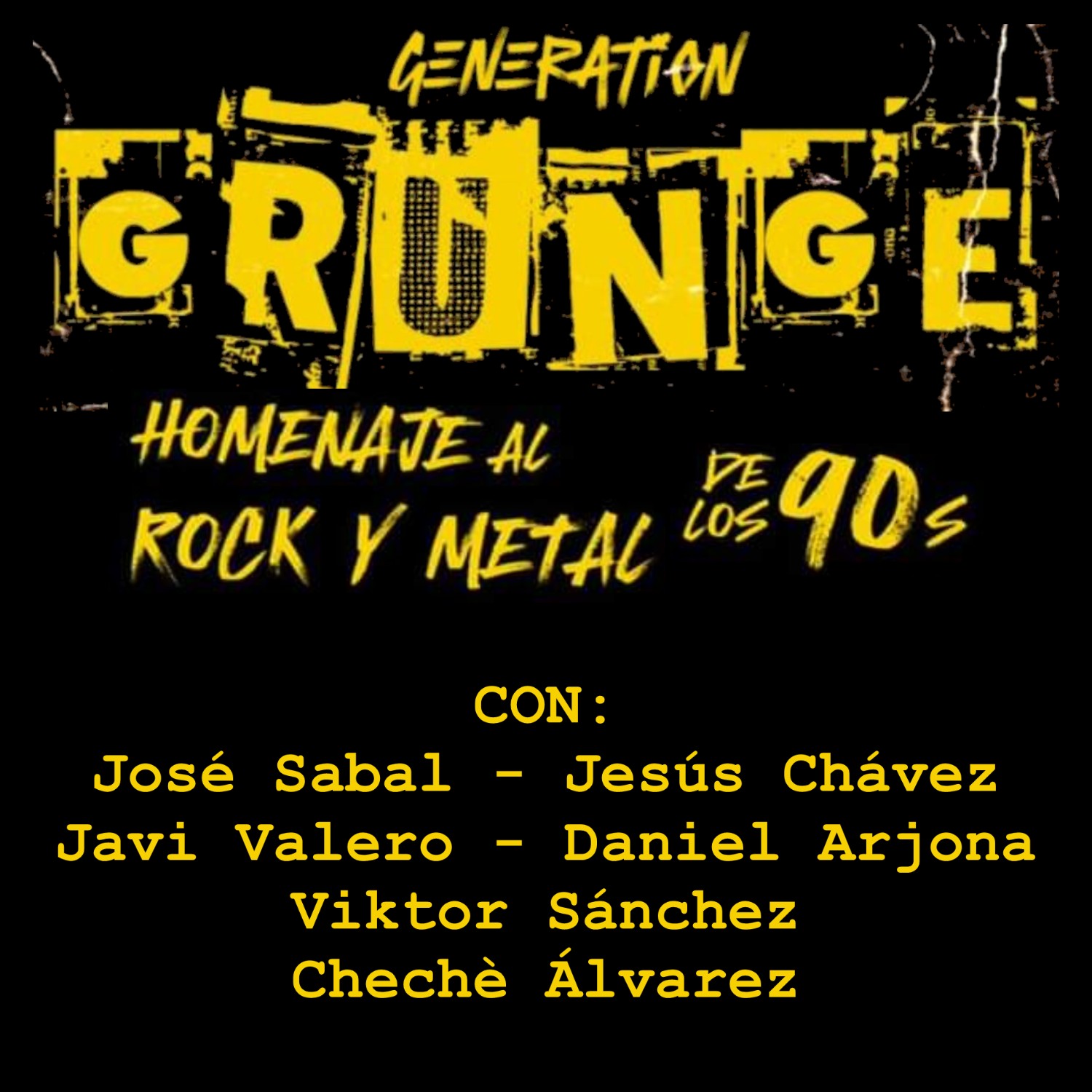 Generation Grunge en Louie Louie Live Estepona