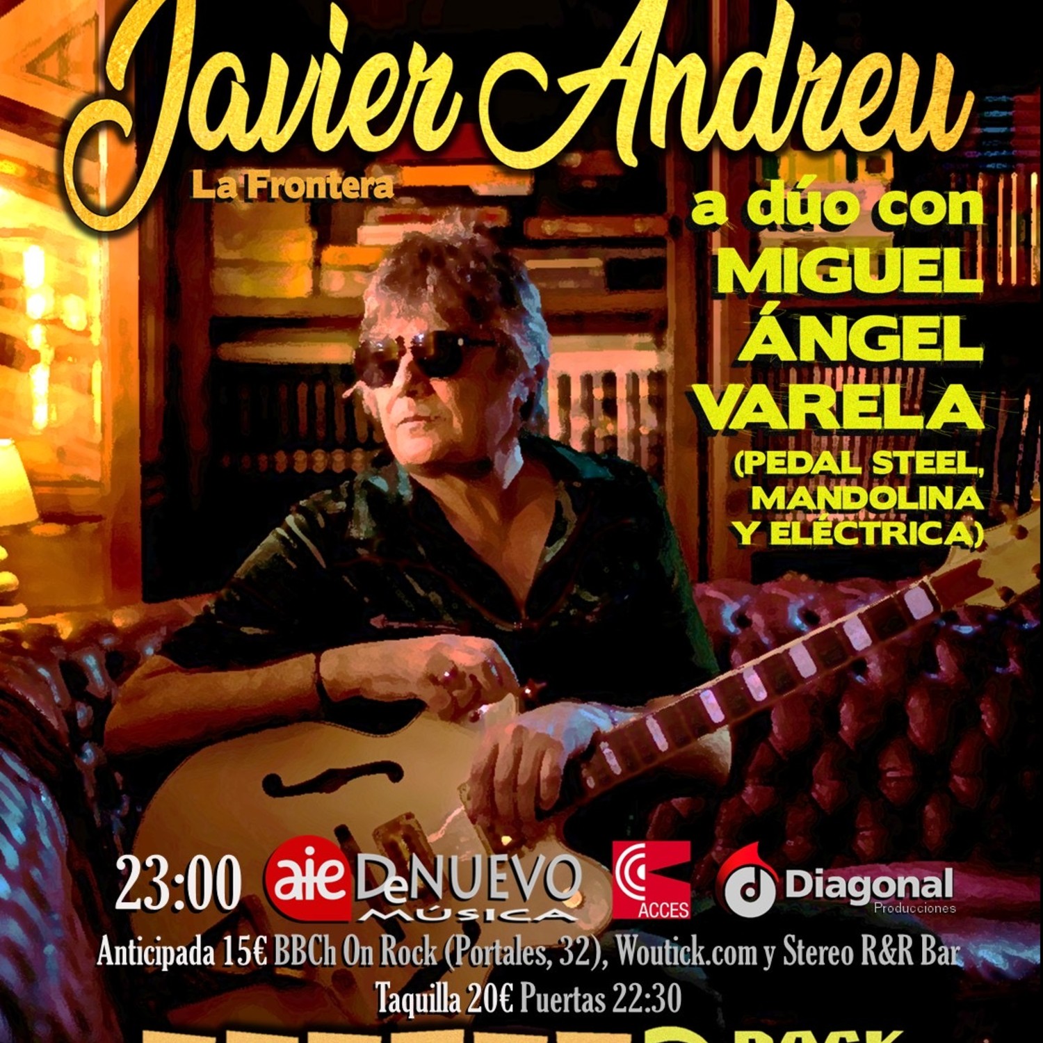 Javier Andreu a dúo con M.A Varela  en STEREO Logroño ( AIE de nuevo)