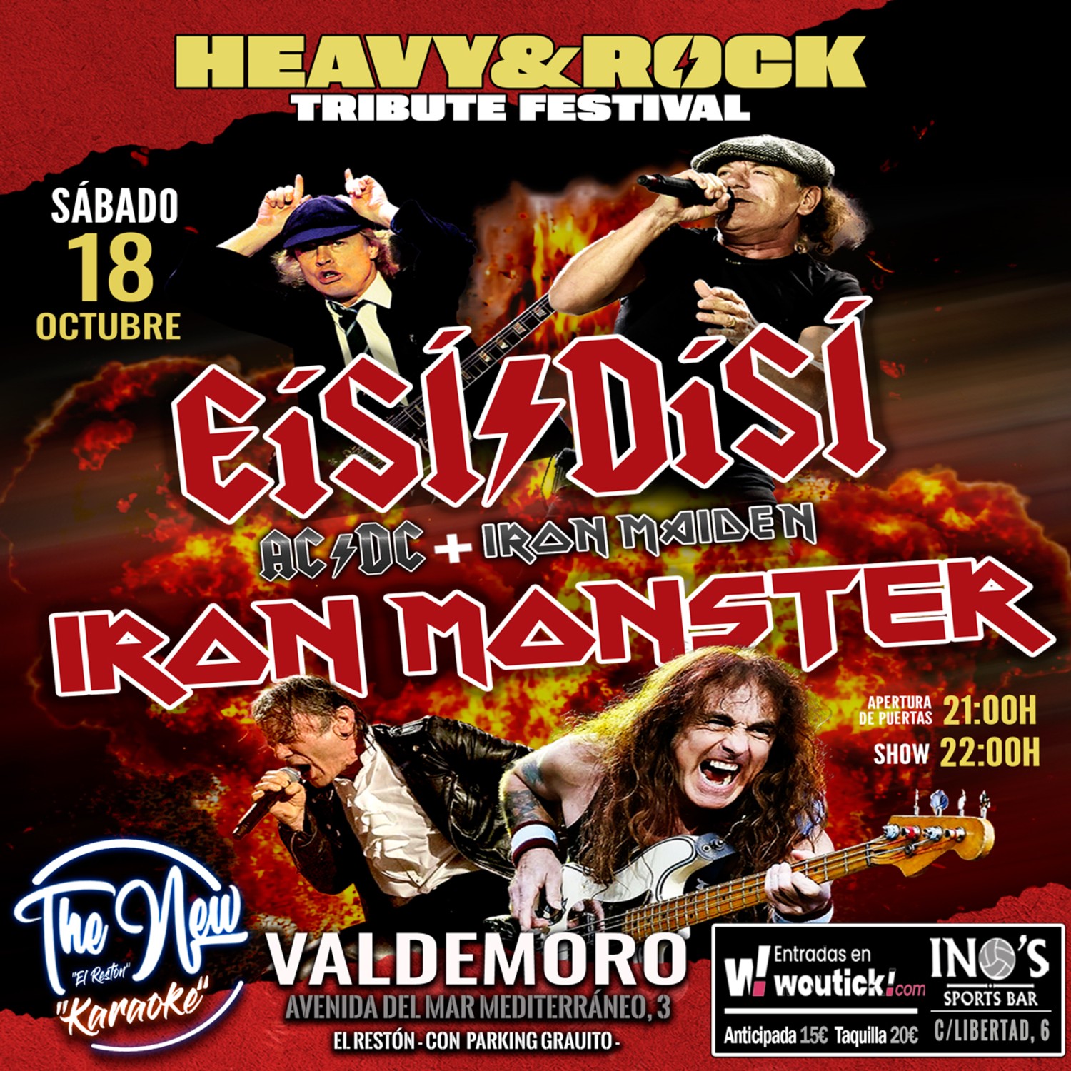 Eisi Disi + Iron Monster en Valdemoro