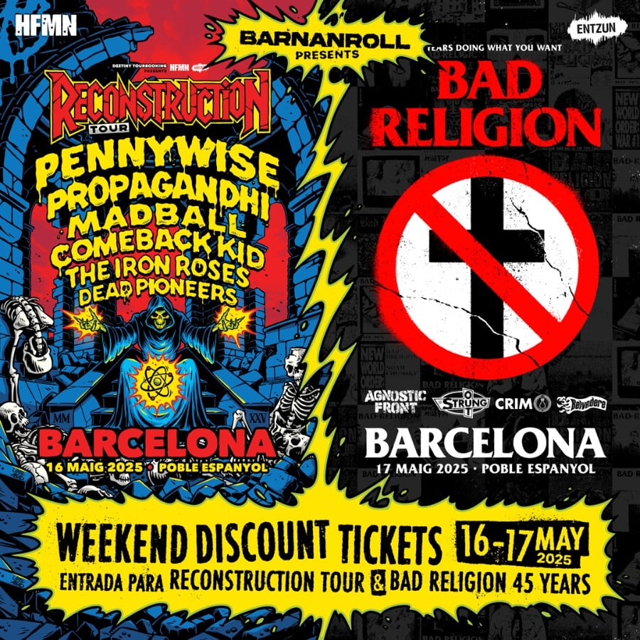 Reconstruction + Bad Religion BARCELONA