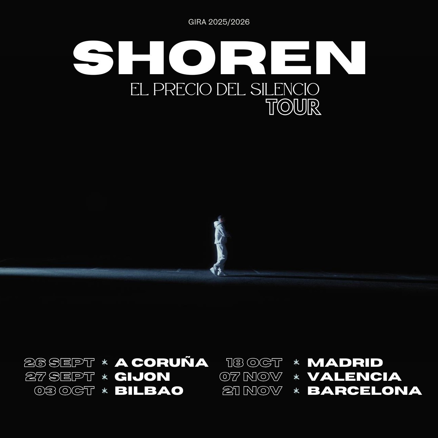 Shoren - El Precio del Silencio Tour - Valencia