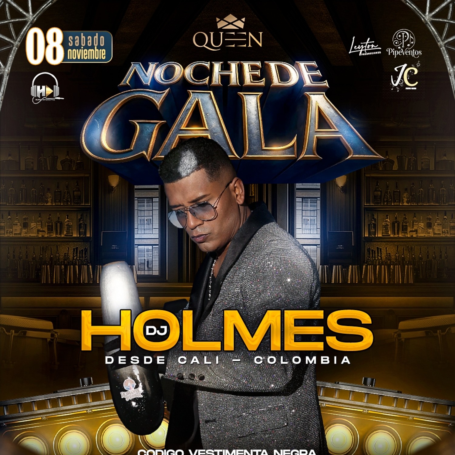 Noche de Gala - Dj Holmes en Vigo