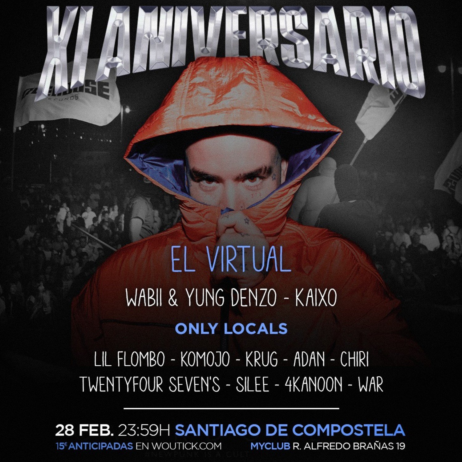 OVERDOSE CLUB El Virtual & ONLY LOCALS Santiago 28F