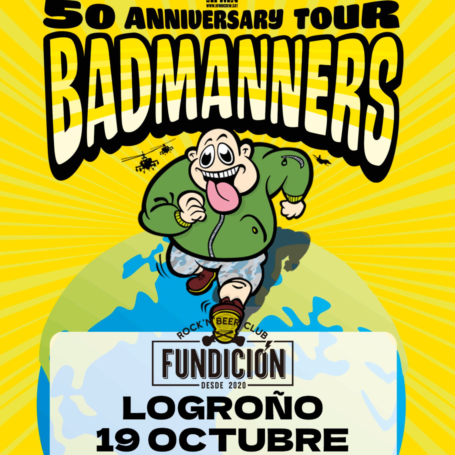 BAD MANNERS - FUNDICIÓN - LOGROÑO