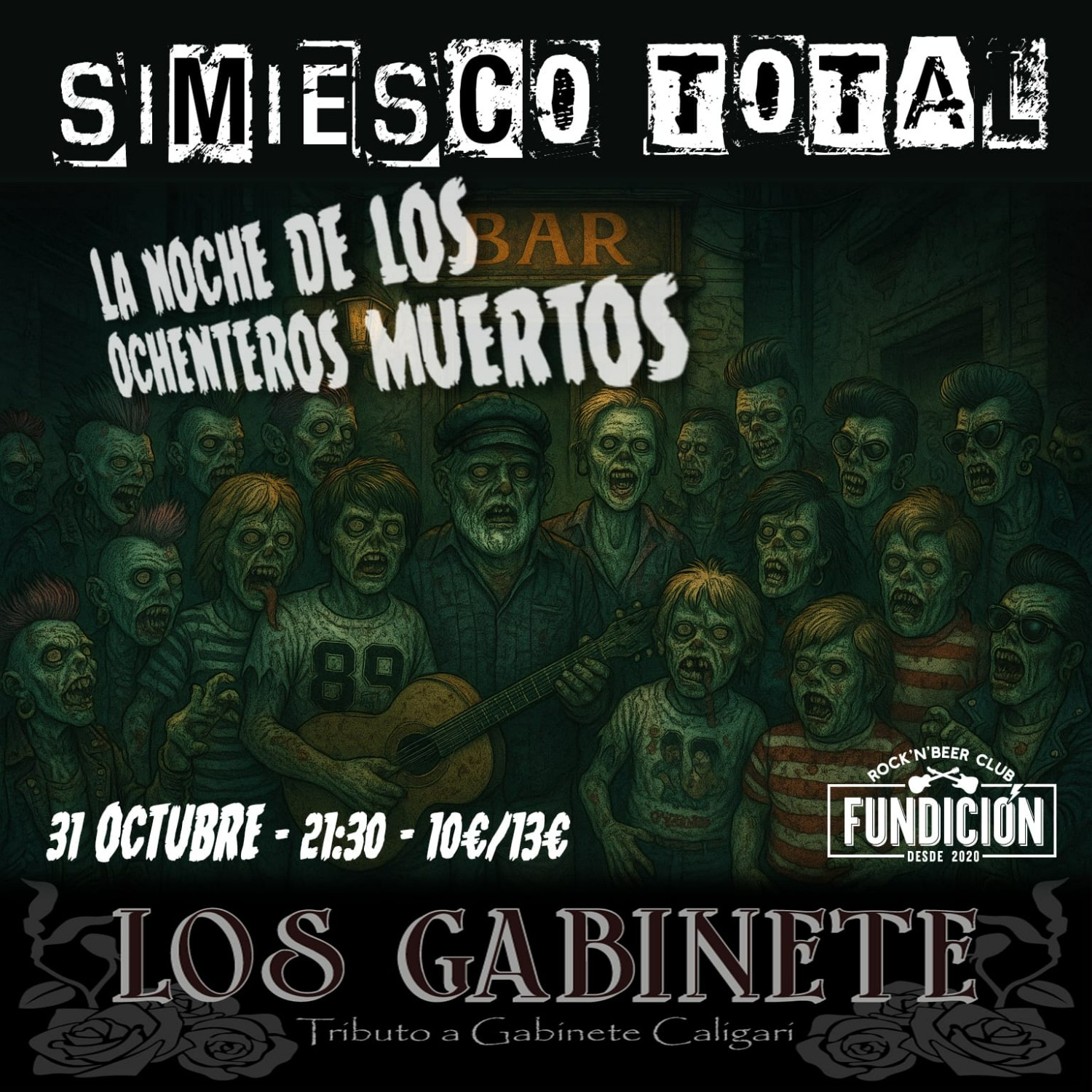 SIMIESCO TOTAL(TRIBUTO SINIESTRO TOTAL)+LOS GABINETE(TRIBUTO GABINETE)