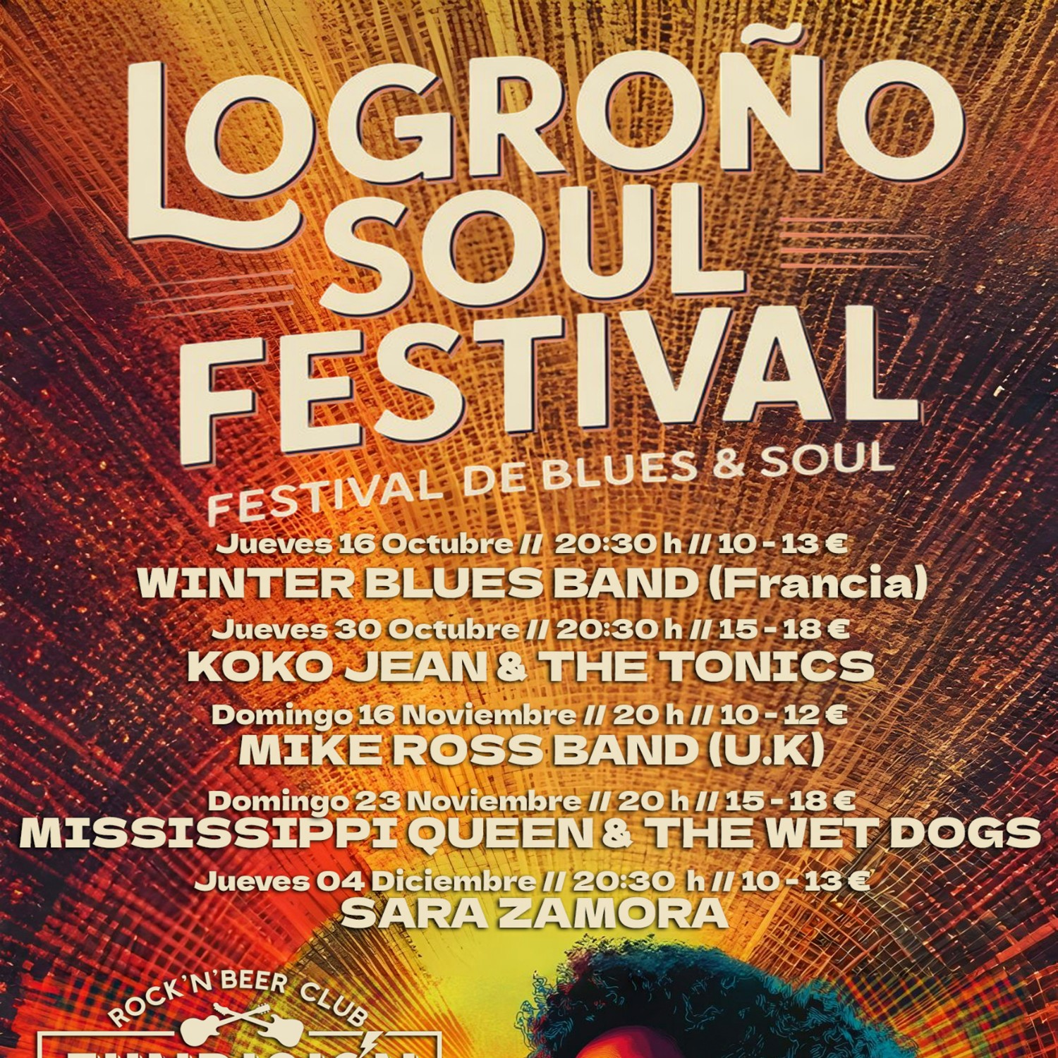SARA ZAMORA - LOGROÑO SOUL FESTIVAL
