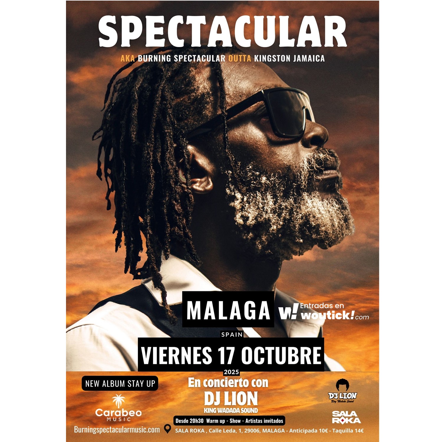 SPECTACULAR desde Jamaica con DJ LION en Málaga