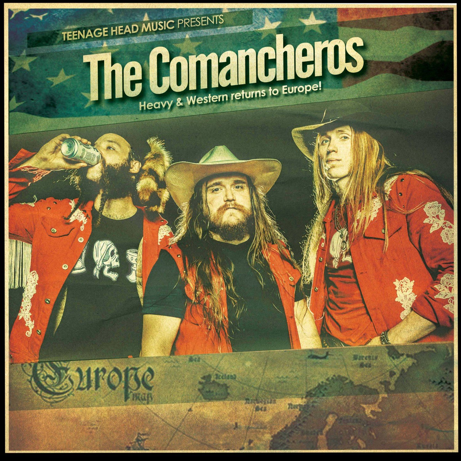 THE COMANCHEROS en Vitoria