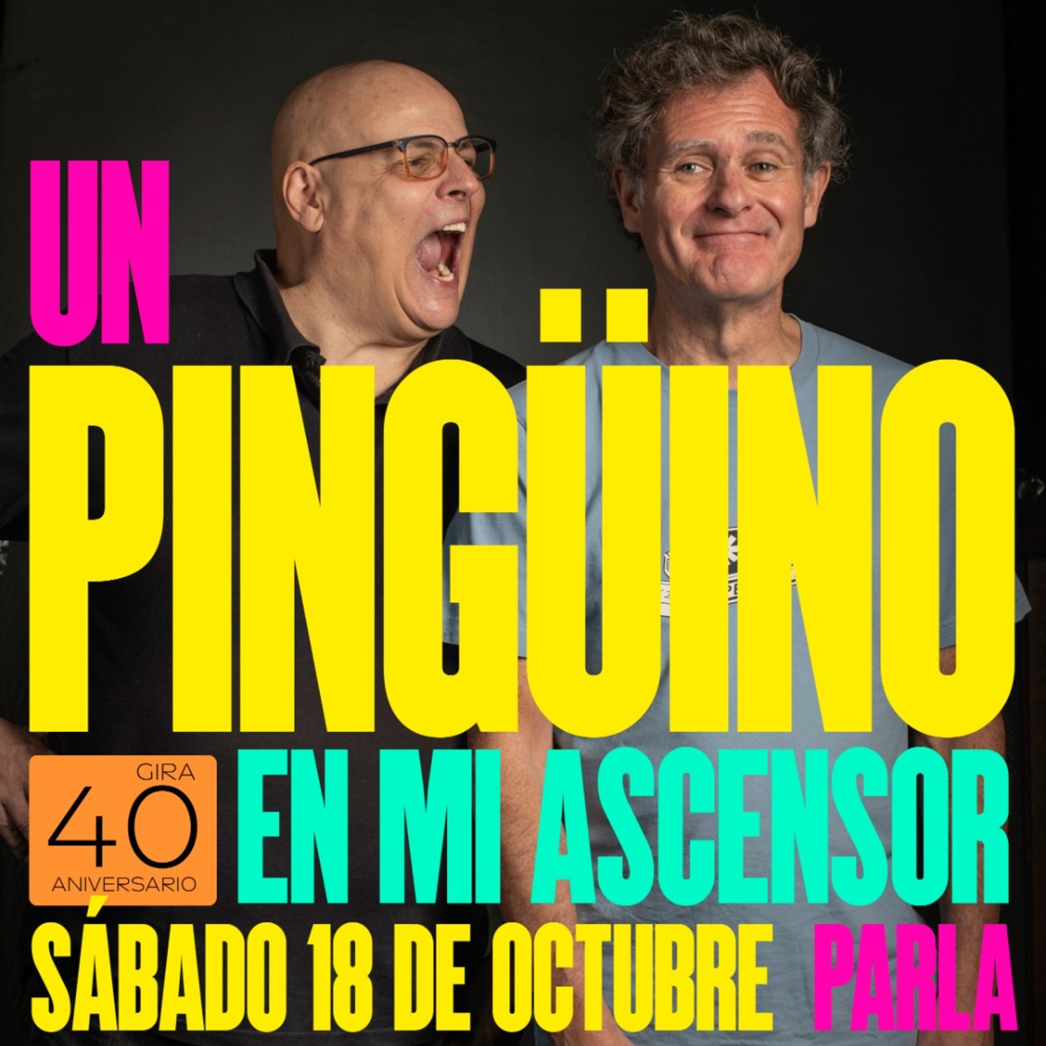 Un Pingüino en mi ascensor en Parla