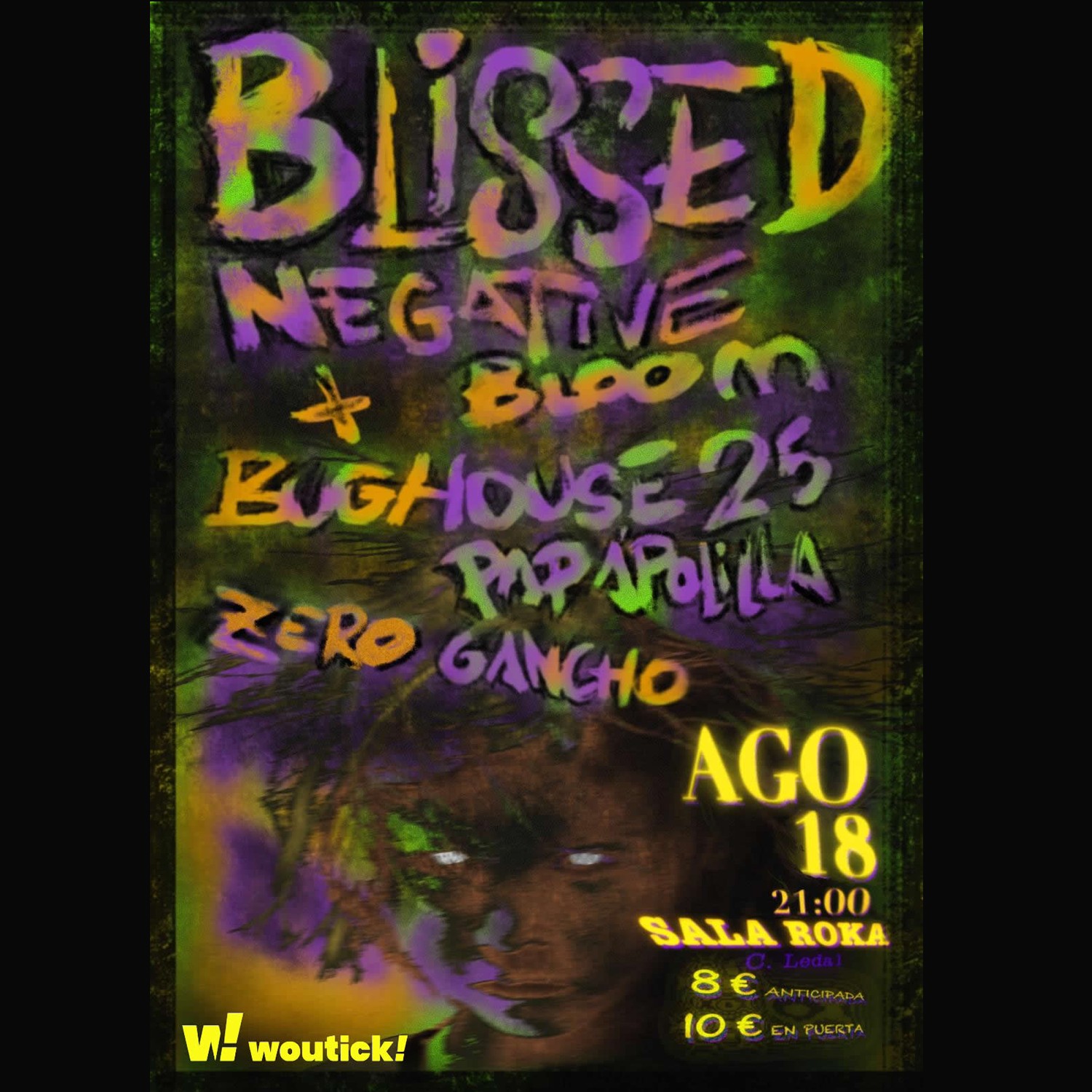 NEGATIVE BLOOM - BUGHOUSE 25 - PAPÁ POLILLA - ZEROGANCHO