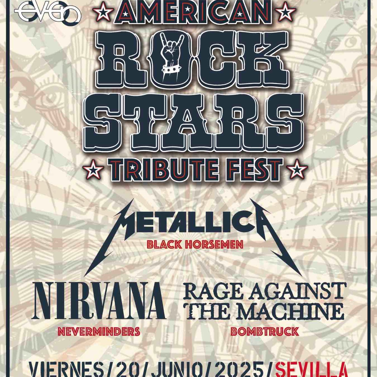 Festival de Tributos AMERICAN ROCK STARS (Sevilla)