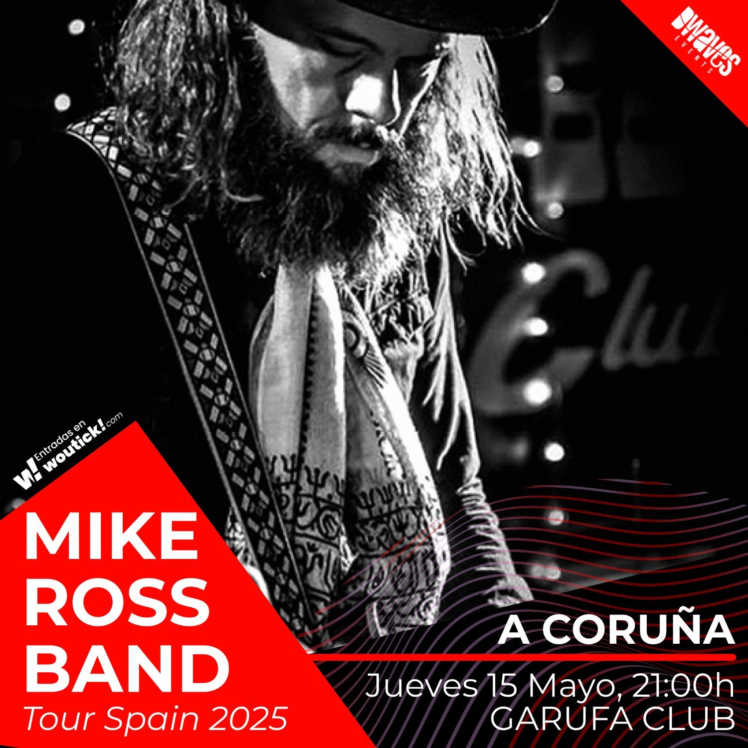 MIKE ROSS BAND en A Coruña