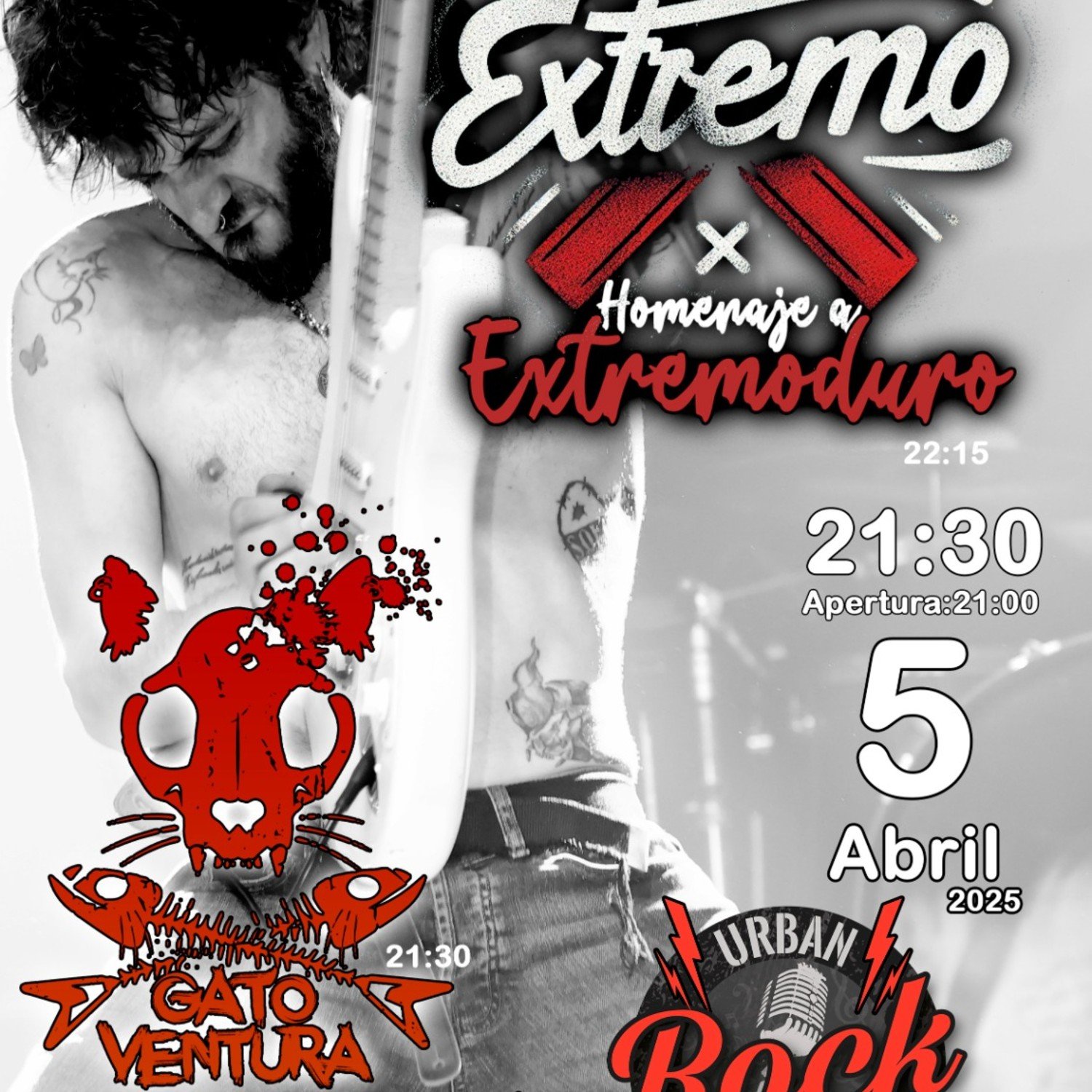 EXTREMO (TRIBUTO EXTREMODURO) + GATO VENTURA