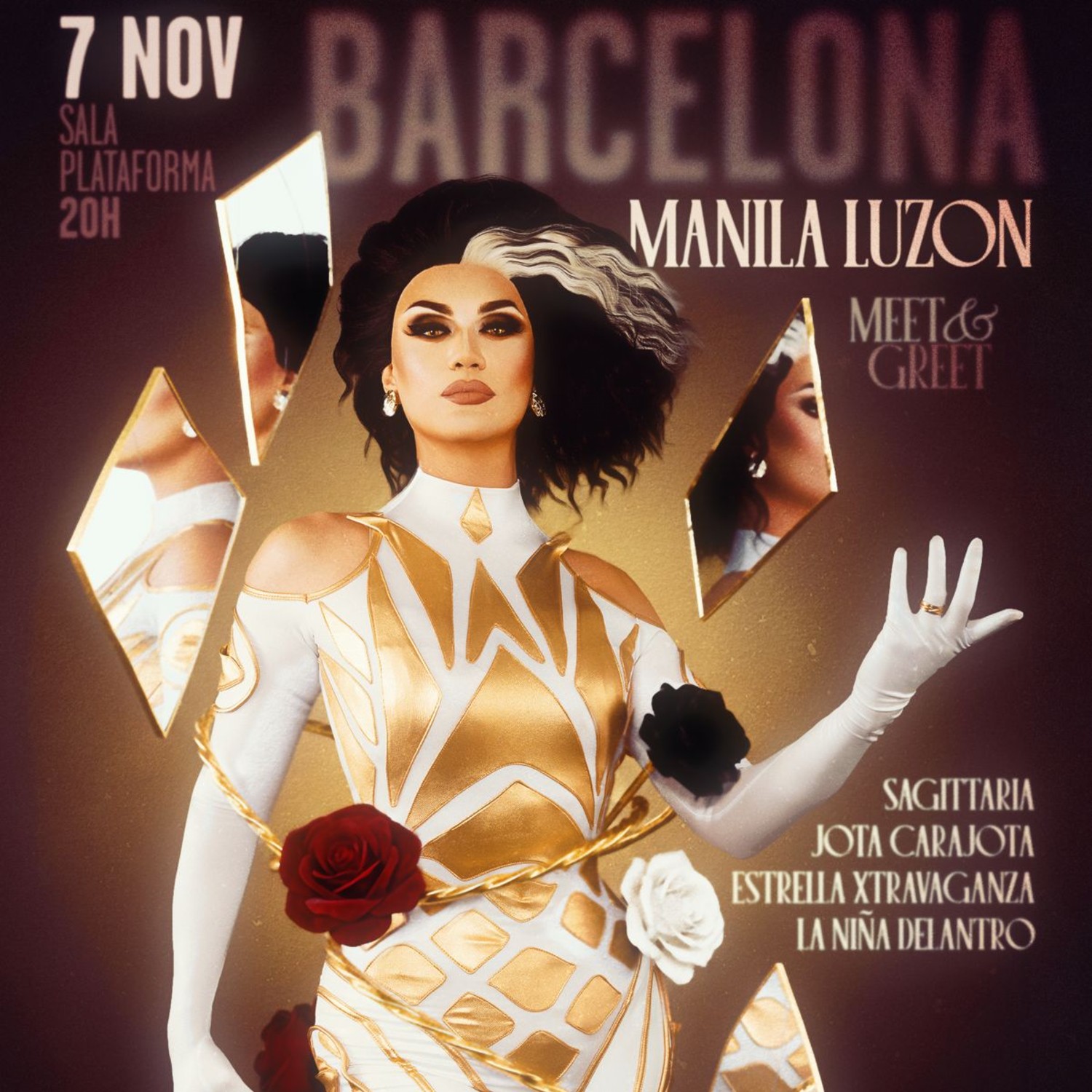 Rebel Drag presenta: Manila Luzon en Barcelona