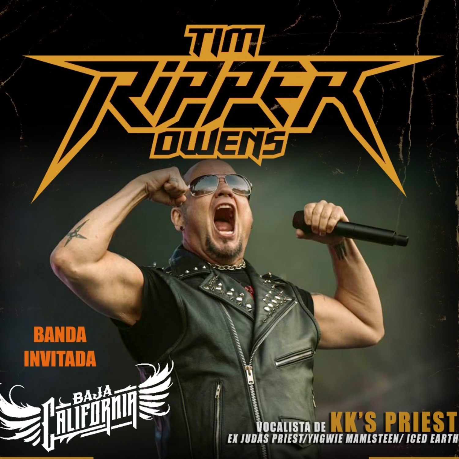 TIM RIPPER OWENS + BAJA CALIFORNIA en Vitoria