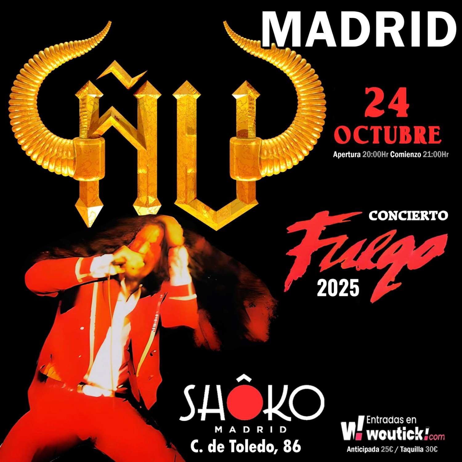 Ñu en Madrid | Sala Shoko