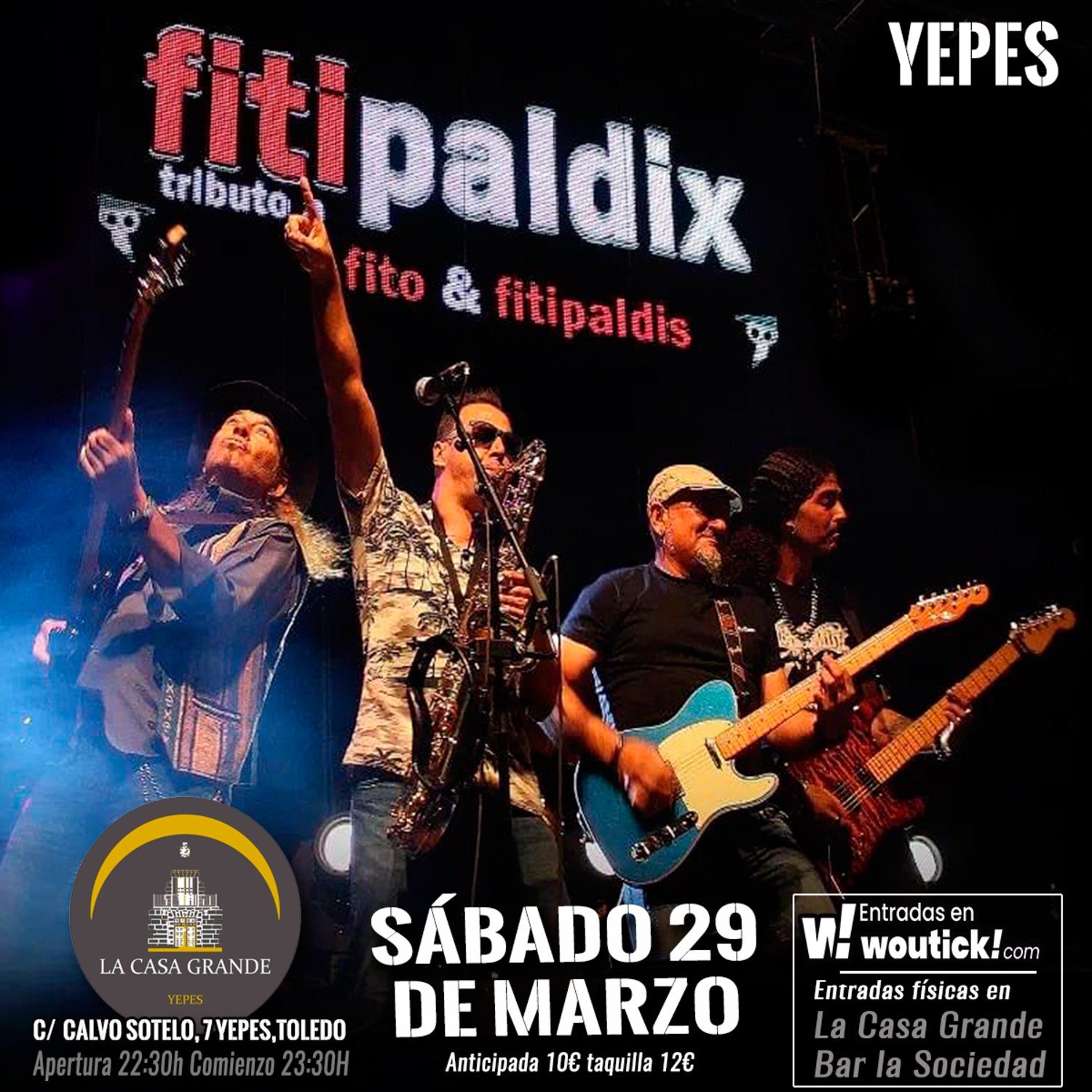 Tributo Fitipaldix en Yepes