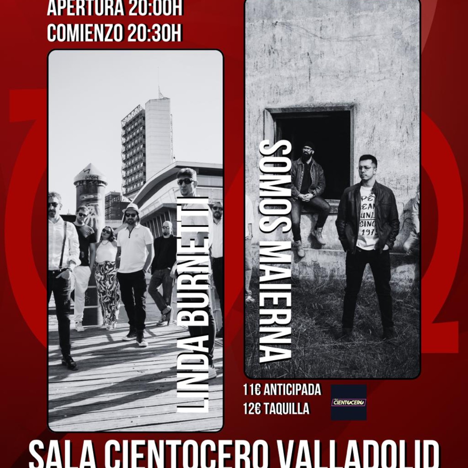 LINDA BURNETTI & SOMOS MAIRENA en Valladolid