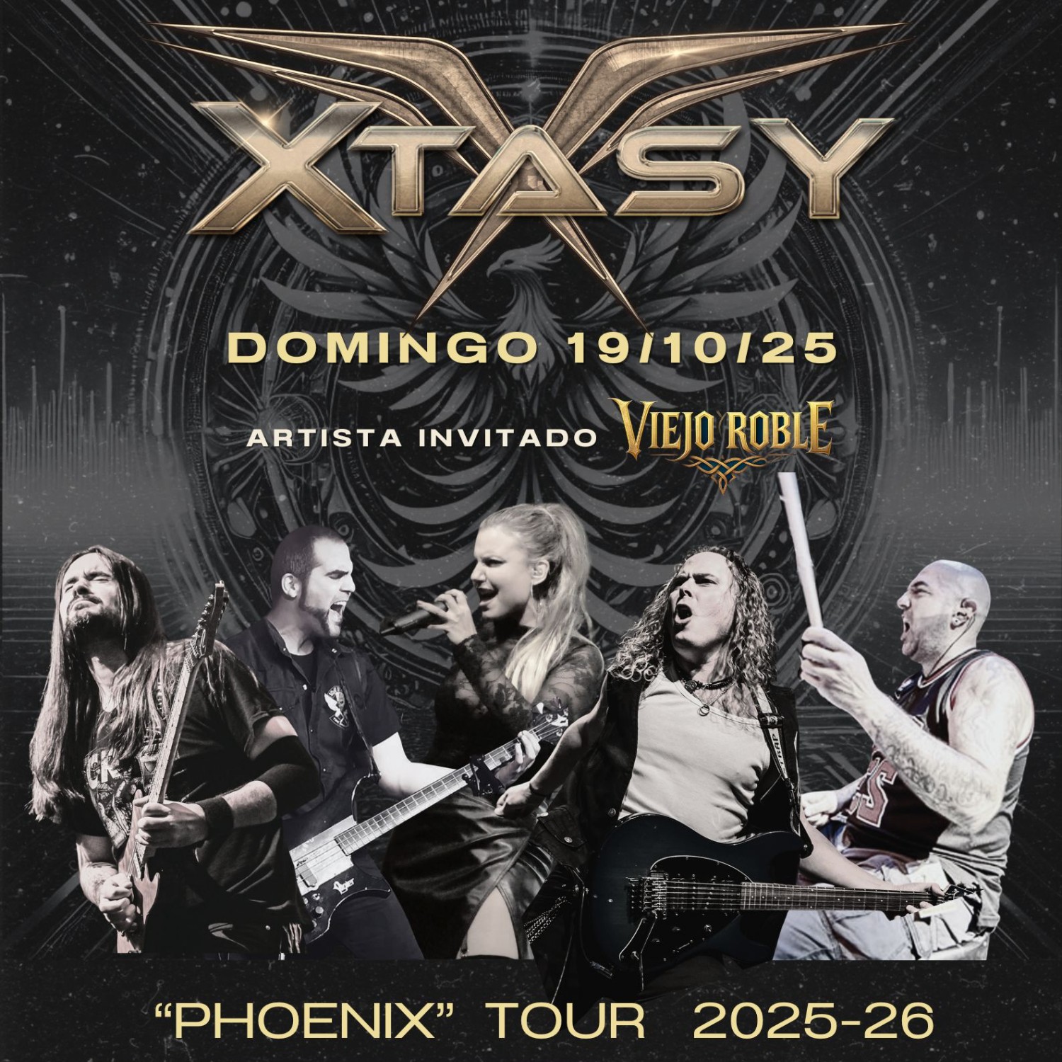 XTASY + VIEJO ROBLE en Vitoria