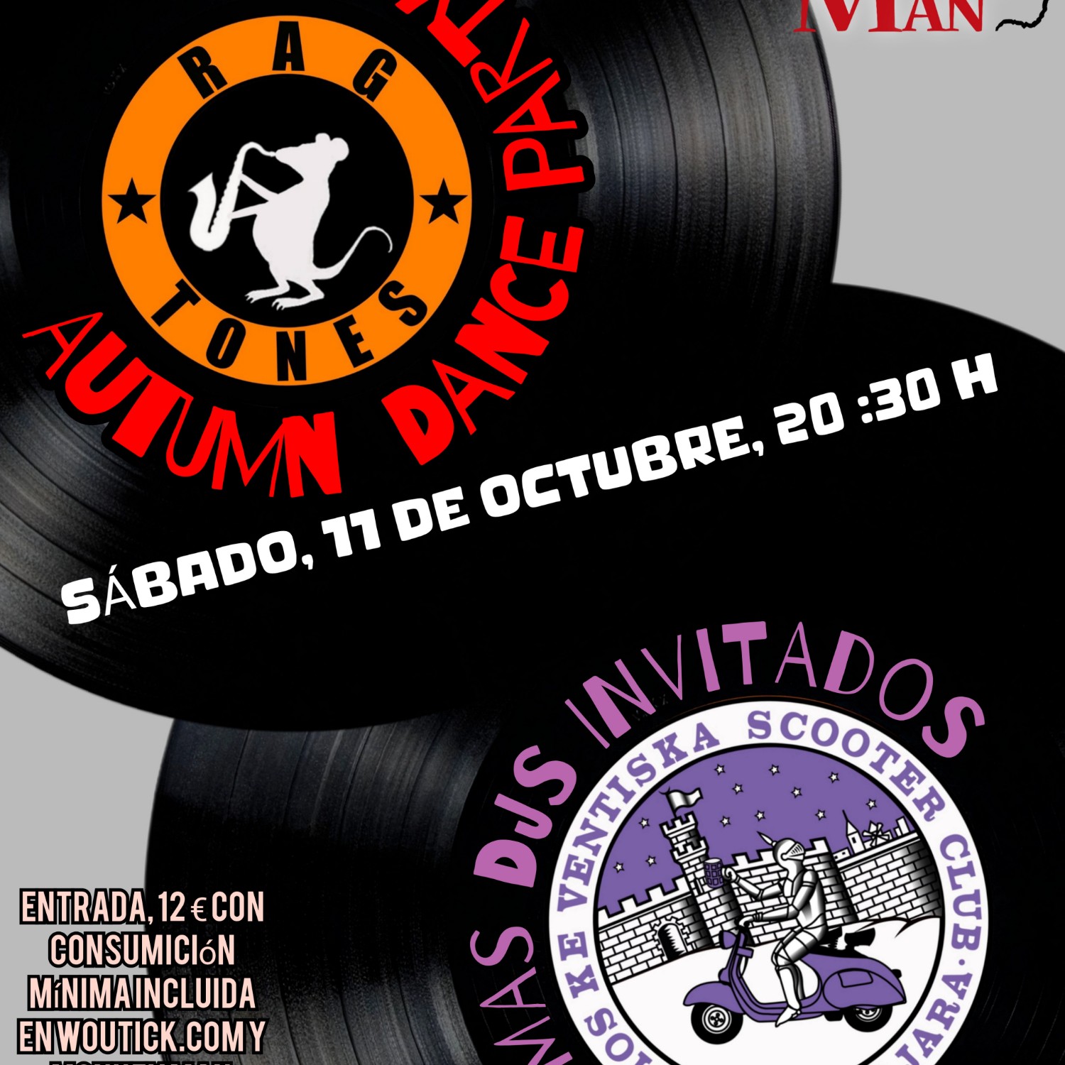 Autum Dance Party con LOS RAG-TONES Y DJs INVITADOS