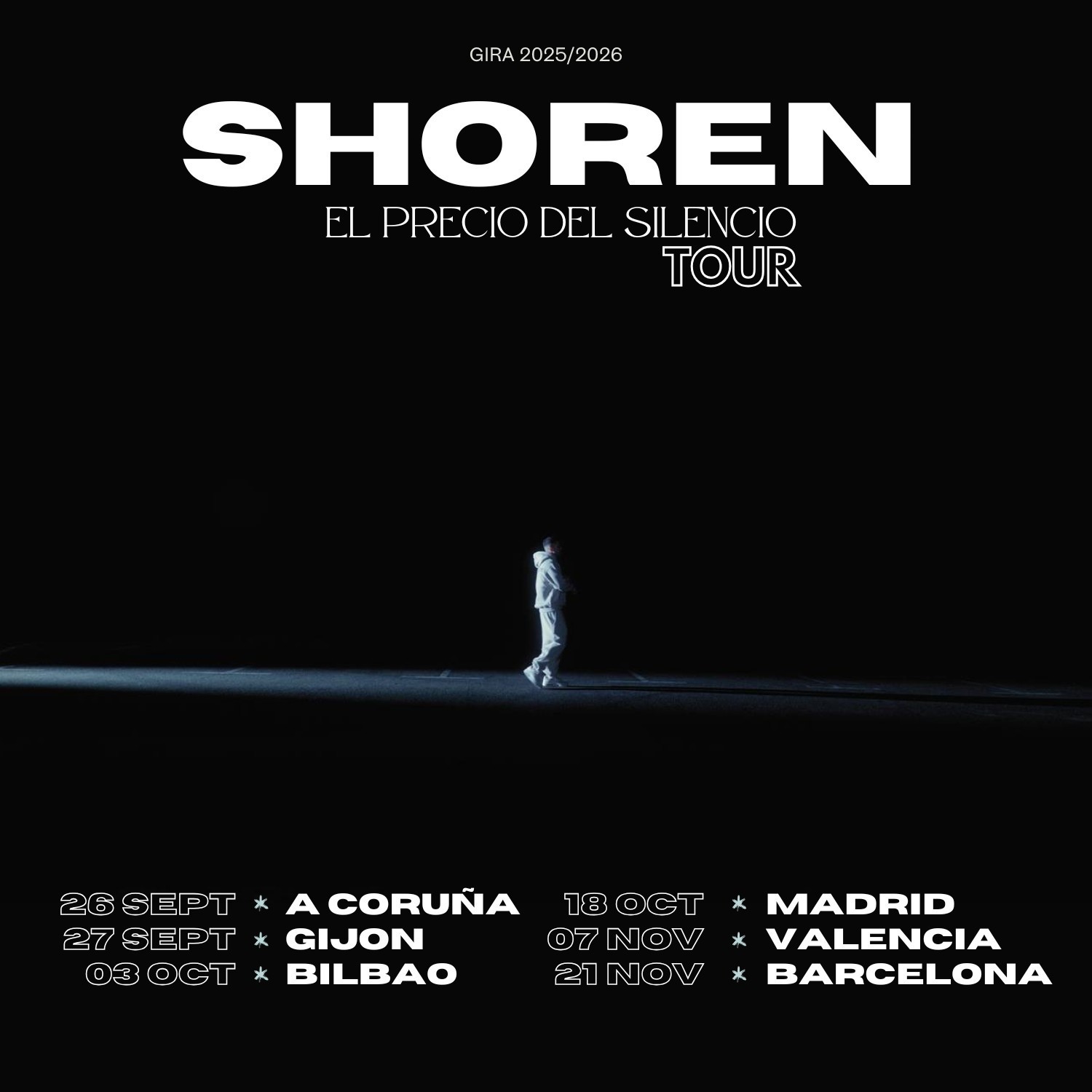 Shoren - El Precio del Silencio Tour - Bilbao