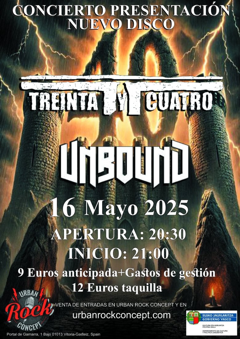 T-34 + UNBOUND en Vitoria