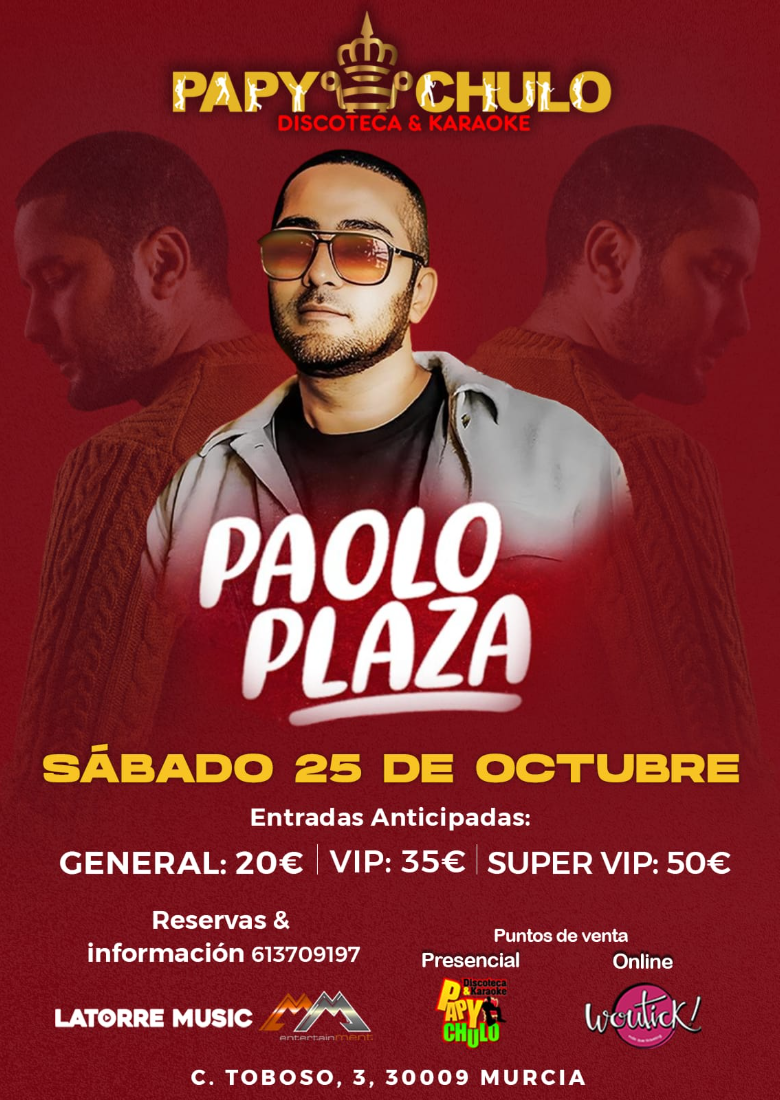 Paolo Plaza en Murcia