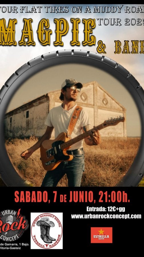 MAGPIE & BAND en Vitoria