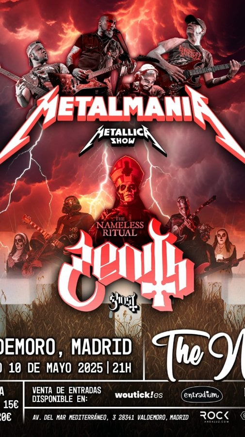 METALMANIA EN VALDEMORO_ SALA THE NEW