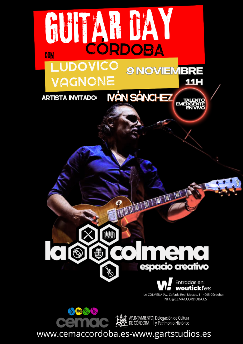 GUITAR DAY con Ludovico Vagnone en Cordoba