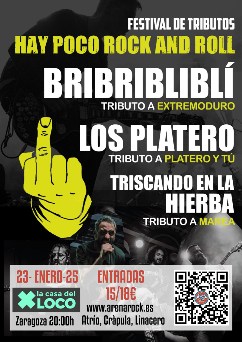 FESTIVAL DE TRIBUTOS HAY POCO ROCK AND ROLL FESTIVAL DE TRIBUTOS HAY POCO ROCK AND ROLL