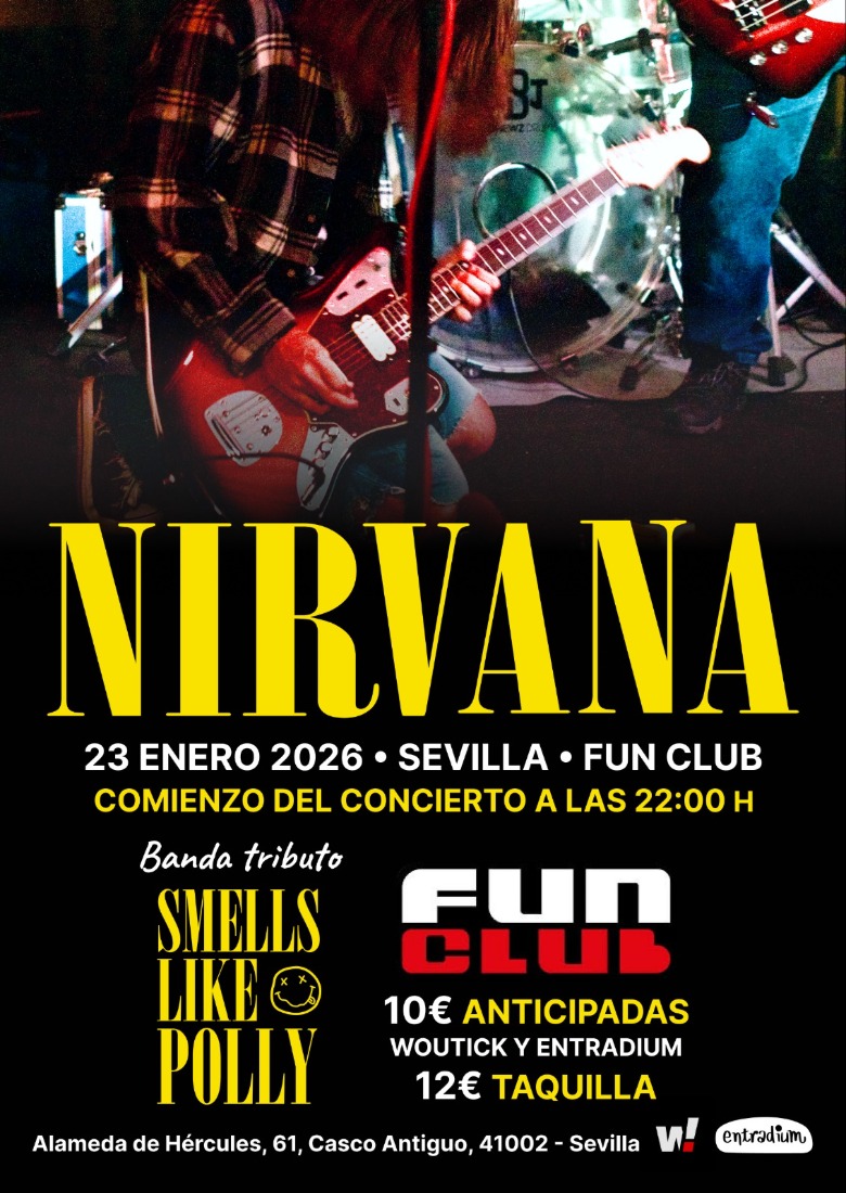 SMELLS LIKE POLLY, tributo a Nirvana en Sevilla