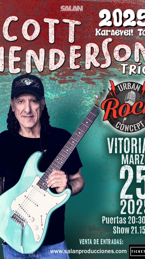 Scott Henderson Trio en Vitoria