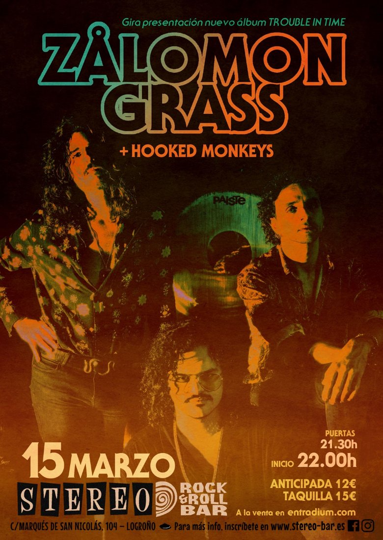 ZALOMON GRASS + HOOKED MONKEYS en el STEREO