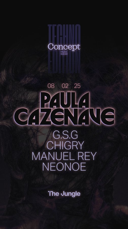 CONCEPT TECHNO EDITION INVITES PAULA CAZENAVE