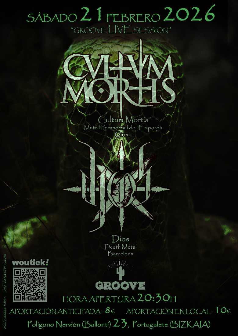 Cultum Mortis y DIOS en Portugalete