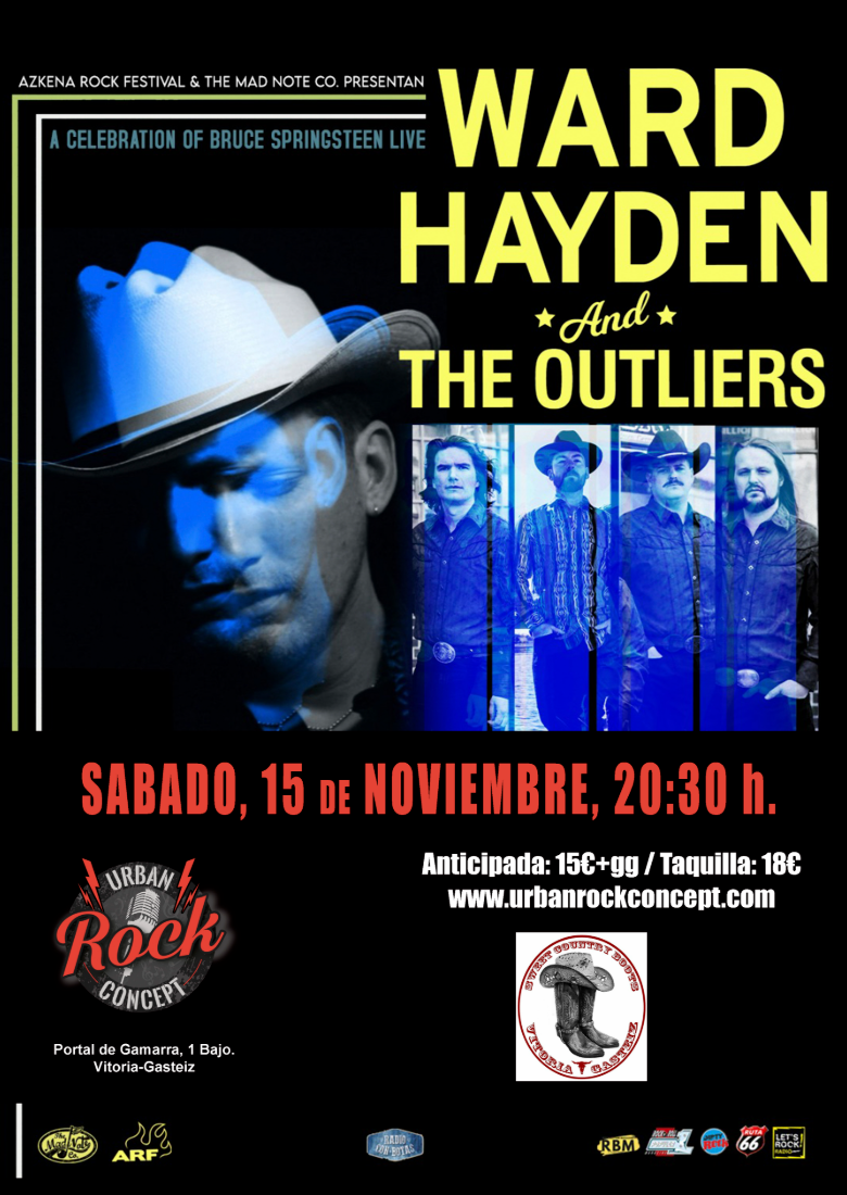 WARD HAYDEN AND THE OUTLIERS en Vitoria