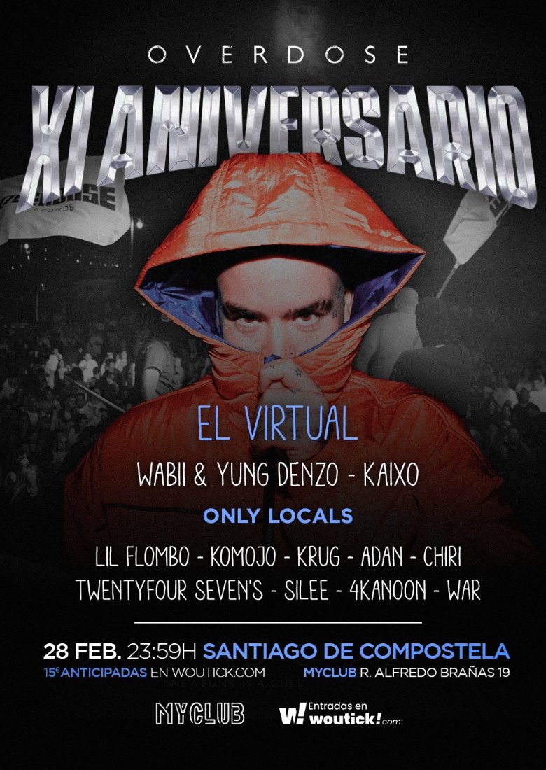 OVERDOSE CLUB El Virtual & ONLY LOCALS Santiago 28F
