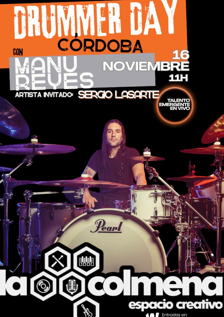 Drummer Day Manu Reyes en Cordoba Drummer Day Manu Reyes en Cordoba
