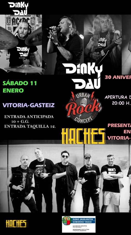 DINKY DAU + HACHES en Vitoria