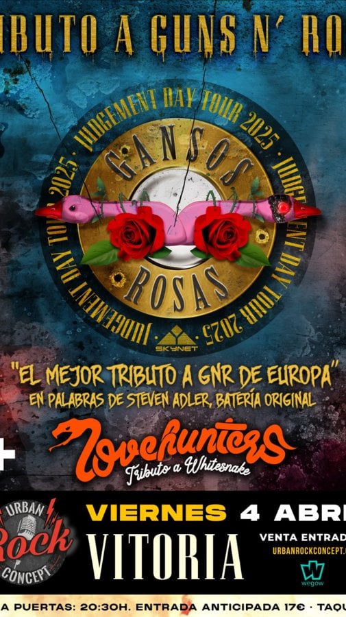 GANSOS ROSAS(Guns n Roses)+LOVEHUNTERS(Whitesnake)