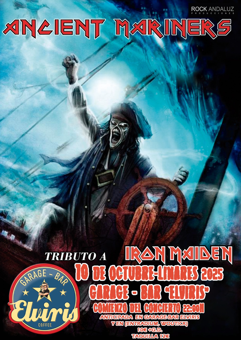 ANCIENT MARINERS TRIBUTO A IRON MAIDEN LINARES