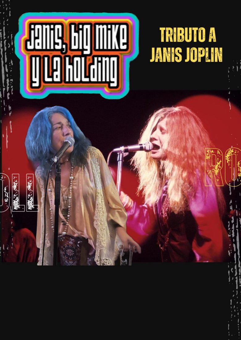 JANIS, BIG MIKE Y LA HOLDING - TRIBUTO A JANIS JOPLIN EN CORDOBA