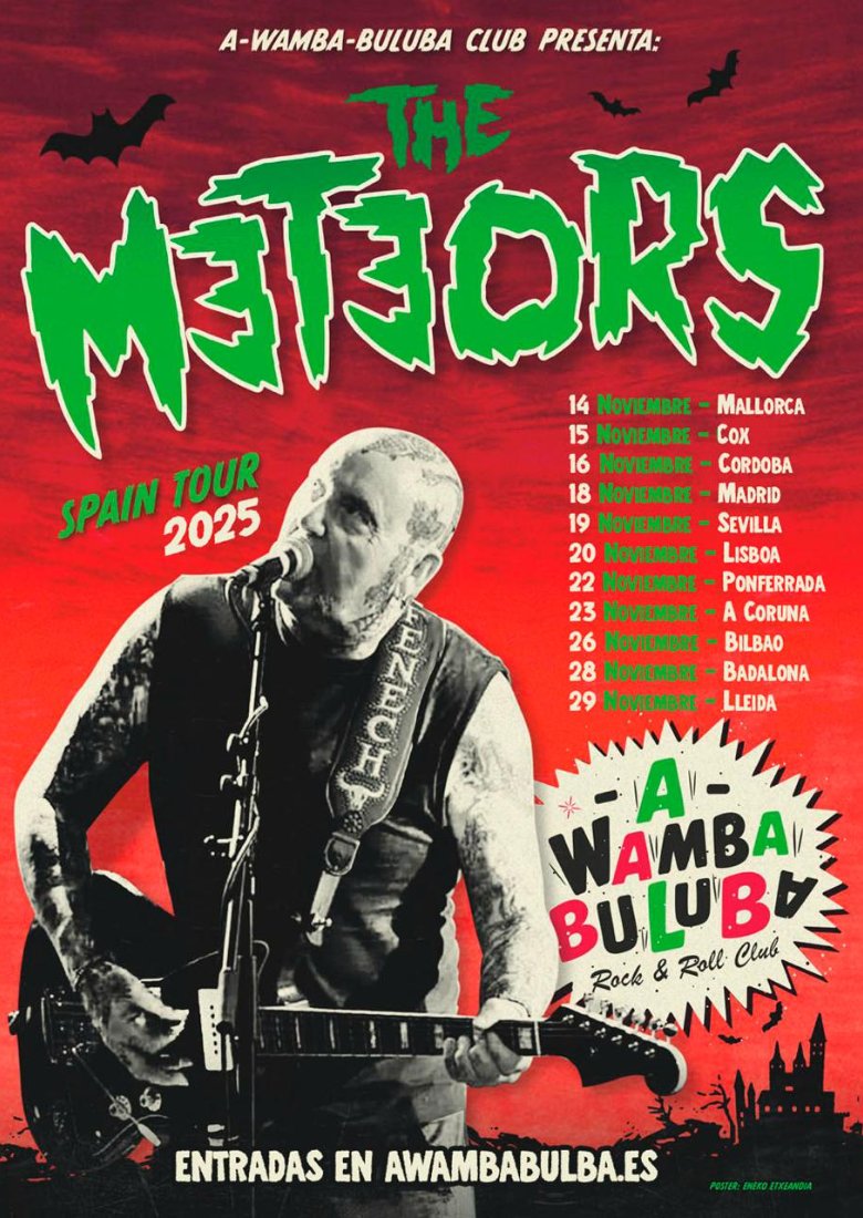 THE METEORS + RadioCreep en concierto - CORDOBA + sesión Du Canción THE METEORS + RadioCreep en concierto - CORDOBA + sesión Du Canción