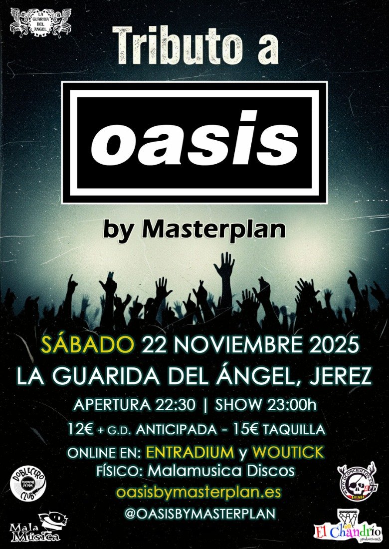 Tributo a Oasis by Masterplan en Jerez