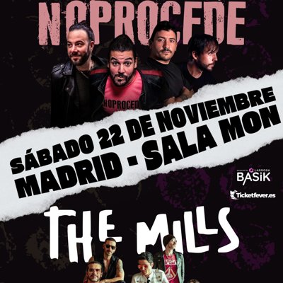NoProcede y The Mills Madrid