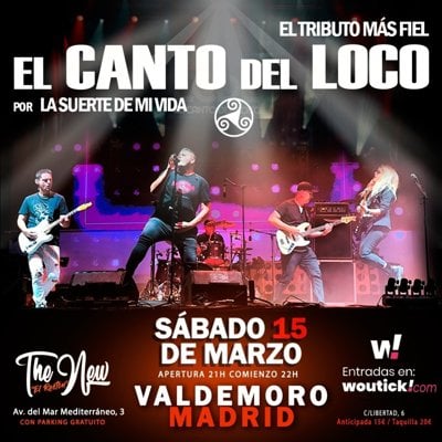 Tributo El Canto Del Loco en Valdemoro