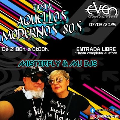 AQUELLOS MARAVILLOSOS AÑOS 80 en Sevilla