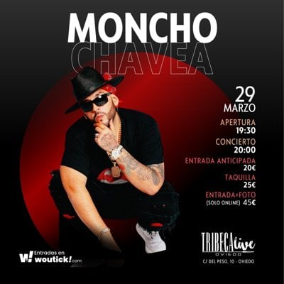 Moncho Chavea en Oviedo